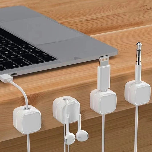Magnetic Cable Organizer — Clean Desk in Seconds
