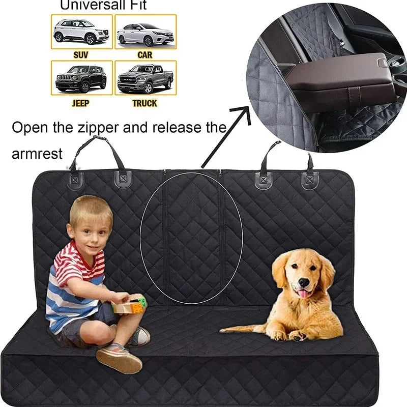 Waterproof Pet Car Seat Cover — Keep Your Car Clean