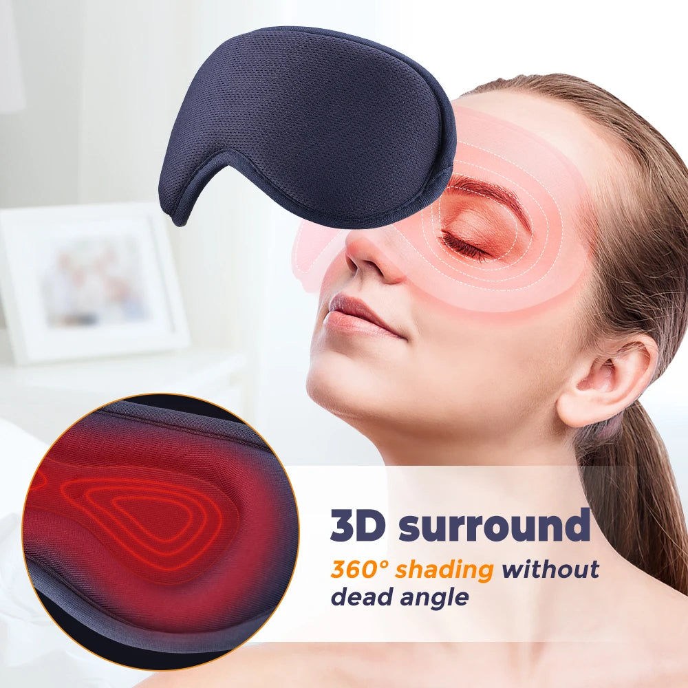 Smart Heated Eye Massager — Relax, Recharge & Sleep Better