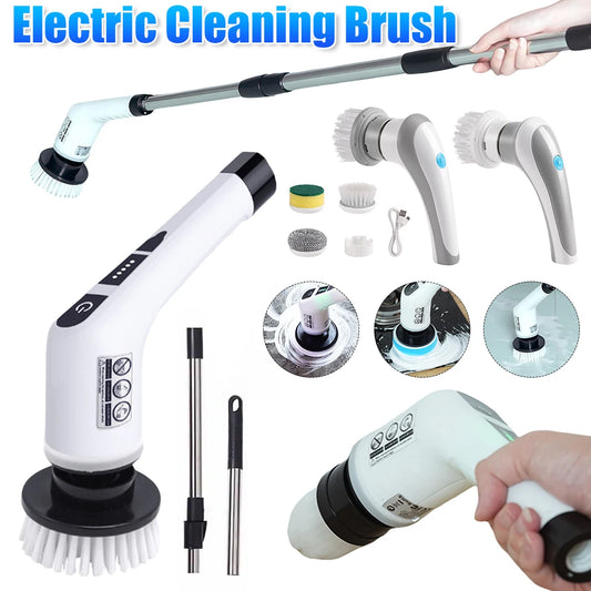 Electric Cleaning Brush — Effortless Deep Cleaning