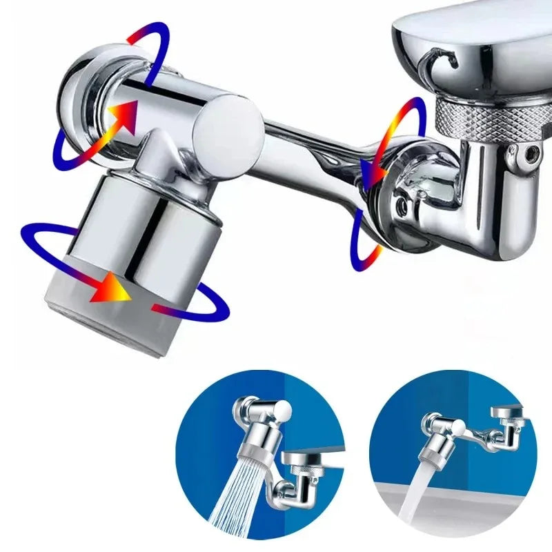 1080° Rotating Faucet Extender — Upgrade Your Sink Instantly