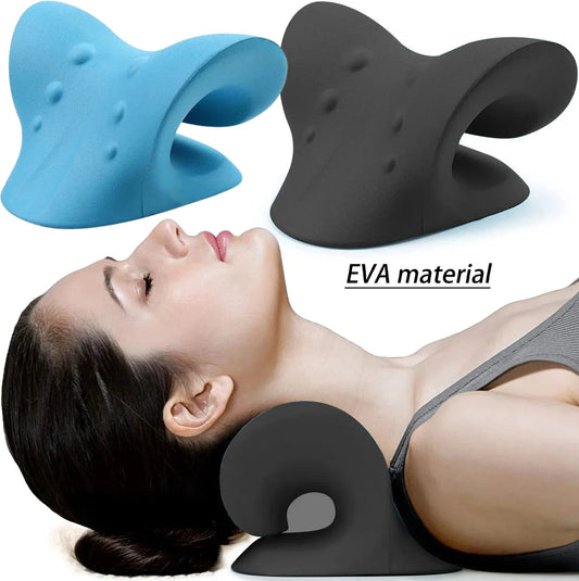 Ergonomic Neck Traction Pillow — Relax, Stretch & Relieve Tension
