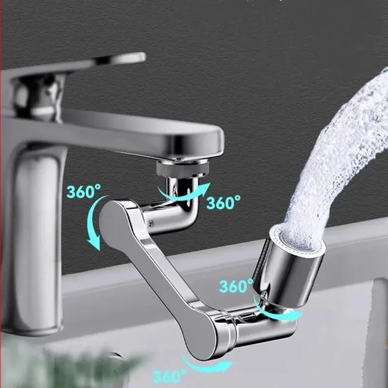 1080° Rotating Faucet Extender — Upgrade Your Sink Instantly