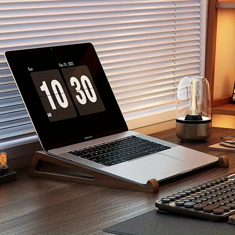 wood Laptop Stand — Improve Comfort Anywhere
